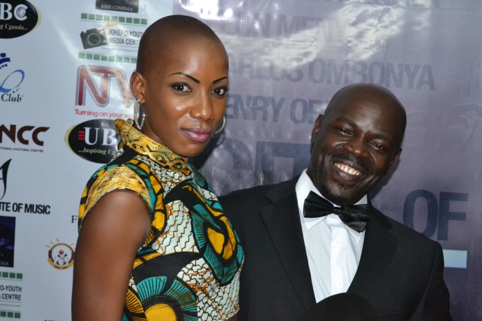Maureen Jolly Nankya and Carlos Ombonya as they appeared at the event.