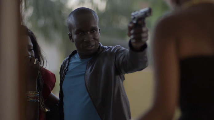Comedian Daniel Omara's plays a  a violent gangster is the series.