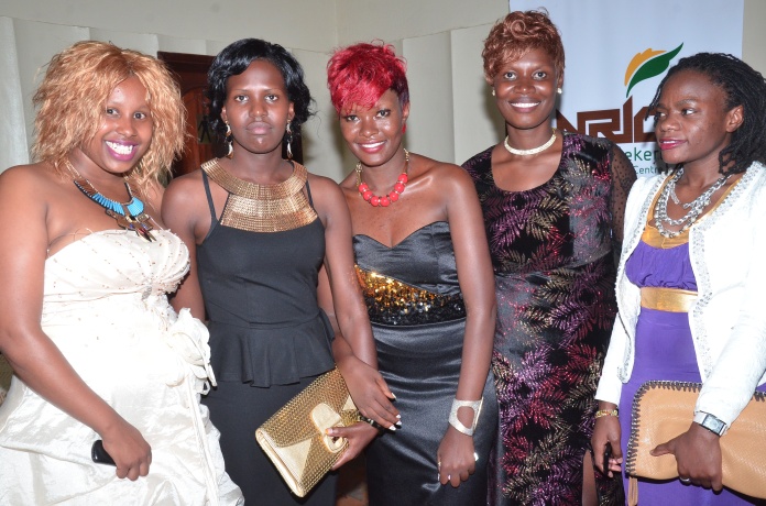Some of the film's actresses at the premiere.